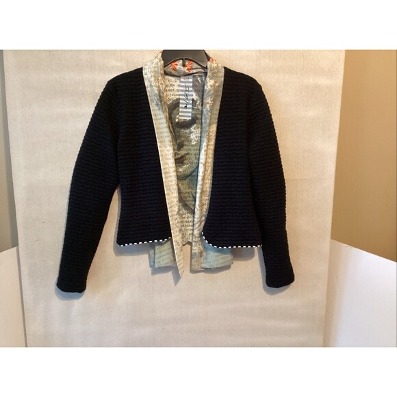 volt design art jacket women’s 2 wearable art reversible, Detachable Scarf - Picture 1 of 10